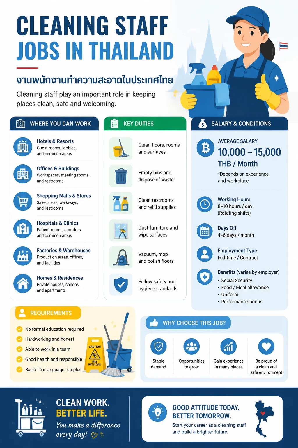Cleaning Staff Jobs